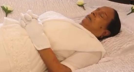 Nanda Malini’s Remains Placed for Public Tribute